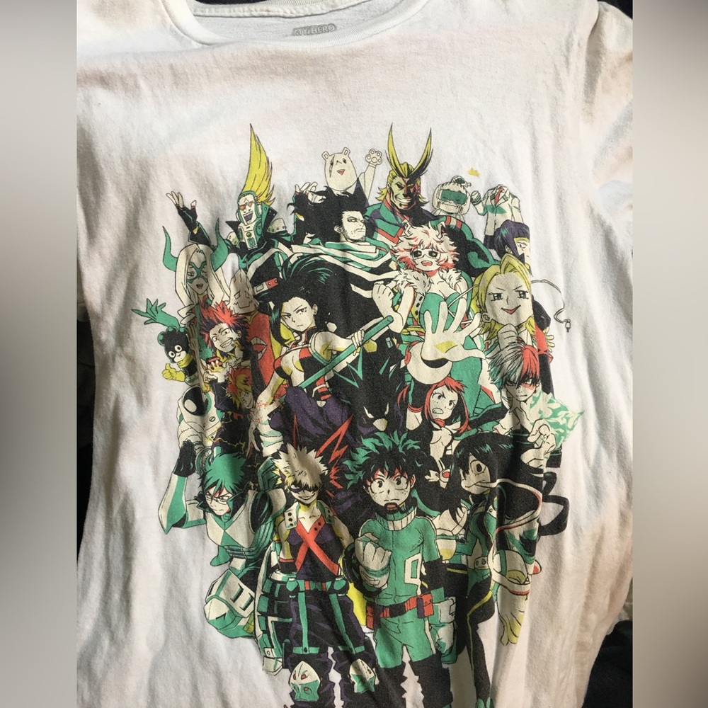 White My Hero Academia T-Shirt